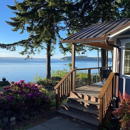 Puget Sound Chic Romantic Cottage With Private Beach Access & Gated Entry Port Ludlow Kültér fotó