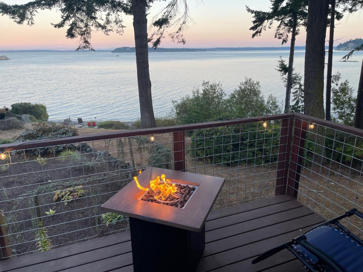 Puget Sound Chic Romantic Cottage With Private Beach Access & Gated Entry Port Ludlow Kültér fotó