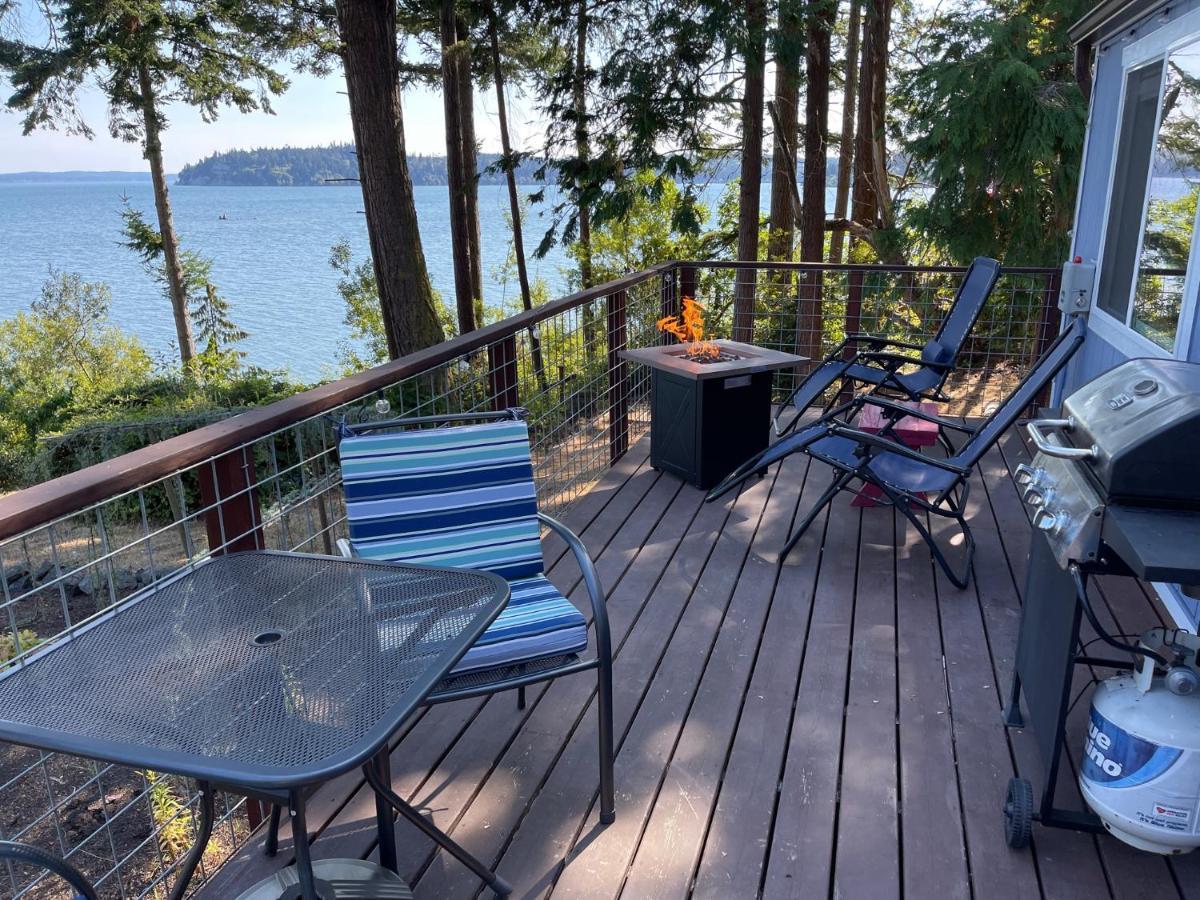 Puget Sound Chic Romantic Cottage With Private Beach Access & Gated Entry Port Ludlow Kültér fotó