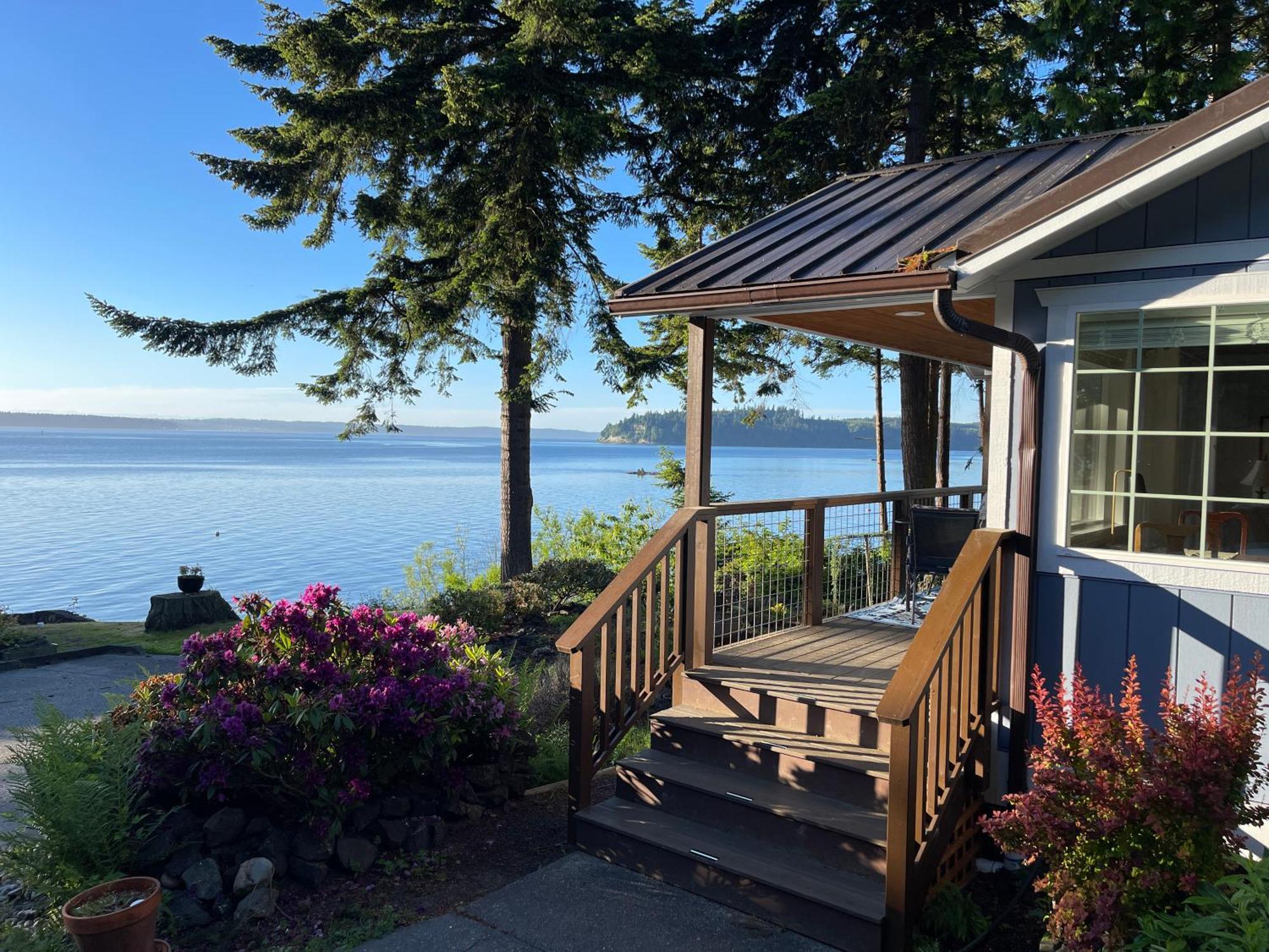 Puget Sound Chic Romantic Cottage With Private Beach Access & Gated Entry Port Ludlow Kültér fotó